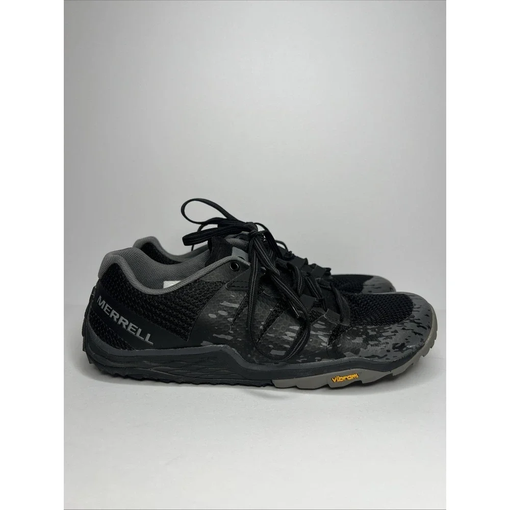 Merrell Trail Glove 5 Women's 8.5 Black Barefoot Minimalist Running Shoes J52850
